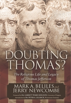 Paperback Doubting Thomas: The Religious Life and Legacy of Thomas Jefferson Book