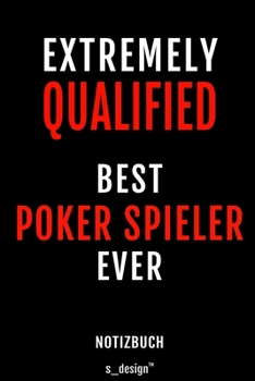 Notizbuch für Poker Spieler: Originelle Geschenk-Idee  [120 Seiten liniertes blanko Papier] (German Edition)