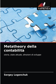 Paperback Metatheory della contabilità [Italian] Book