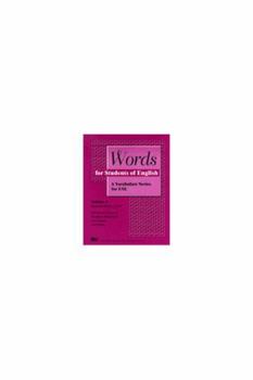 Paperback Words for Students of English, Vol. 3: A Vocabulary Series for ESL Volume 3 Book