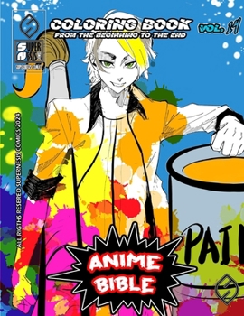 Anime Bible From The Beginning To The End Vol. 14: Coloring book