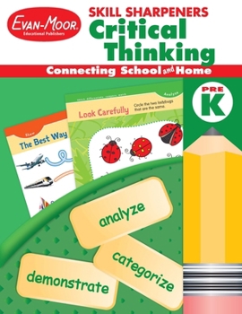 Paperback Skill Sharpeners: Critical Thinking, Prek Workbook Book