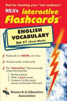 Paperback English Vocabulary - Set #1 Interactive Flashcards Book