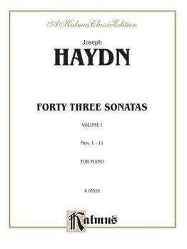 Paperback Sonatas, Vol 1: Nos. 1-11 (Kalmus Edition, Vol 1) Book