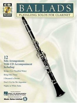 Paperback Ballads: Play-Along Solos for Clarinet Book