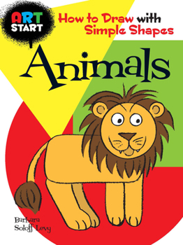 Paperback Art Start Animals: How to Draw with Simple Shapes Book