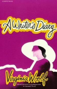 Paperback A Writer's Diary,: Being Extracts from the Diary of Virginia Woolf Book
