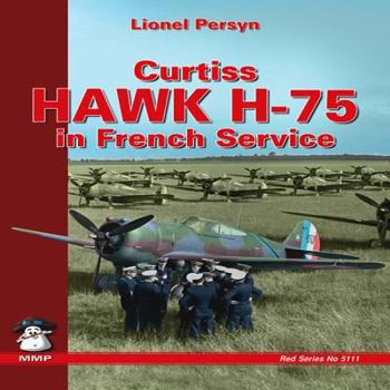 Paperback Curtis Hawk H-75: In French Service Book