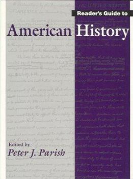 Hardcover Reader's Guide to American History Book