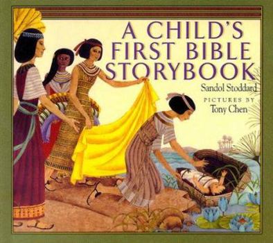 Hardcover A Child's First Bible Storybook Book