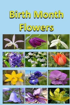 Paperback Birth Month Flowers Book