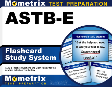 Misc. Astb-E Flashcard Study System: Astb-E Practice Questions and Exam Review for the Aviation Selection Test Battery Book