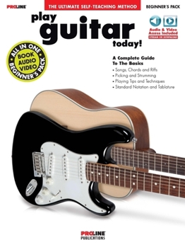 Play Guitar Today Beginner's Pack Book/audio & Video Online - Proline Custom Version