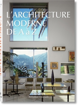 Hardcover L'Architecture Moderne A-Z [French] Book