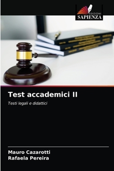 Paperback Test accademici II [Italian] Book