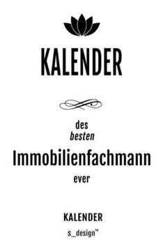 Kalender für Immobilienfachmänner / Immobilienfachmann / Immobilienfachfrau: _ Wochen-Planer 2020 / Tagebuch / Journal für das ganze Jahr: Platz für ... Erinnerungen und Sprüche (German Edition)