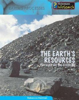Library Binding The Earth's Resources: Renewable and Non-Renewable Book