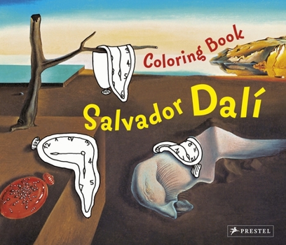 Paperback Coloring Book Dali Book