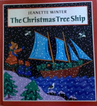 Hardcover Christmas Tree Ship Book