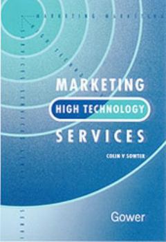 Hardcover Marketing High Technology Services Book