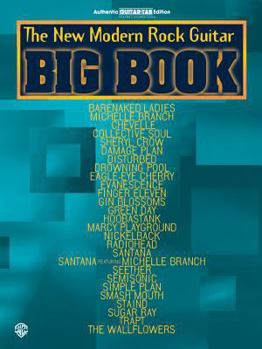 Paperback New Modern Rock Guitar Big Book : Authentic Guitar TAB Book