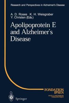 Paperback Apolipoprotein E and Alzheimer's Disease Book