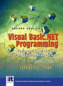 Paperback Visual Basic.Net Programming: Business Applications with a Design Perspective Book