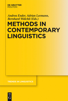 Hardcover Methods in Contemporary Linguistics Book