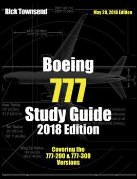 Paperback Boeing 777 Study Guide, 2018 Edition Book