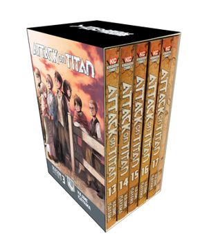 Paperback Attack on Titan Season 3 Part 1 Manga Box Set Book