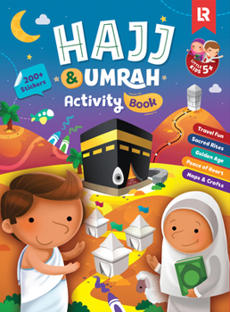 Paperback Hajj & Umrah Activity Book (Little Kids) 2nd Edition Book