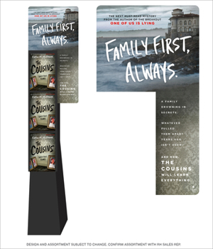 The Cousins 9-Copy Floor Display