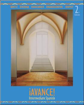 Paperback ¡Avance! Intermediate Spanish Student Edition Book