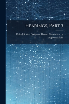 Paperback Hearings, Part 3 Book