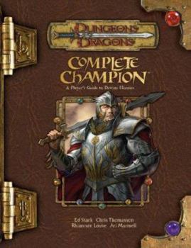 Hardcover Complete Champion: A Player's Guide to Divine Heroes Book