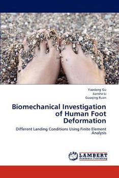 Paperback Biomechanical Investigation of Human Foot Deformation Book