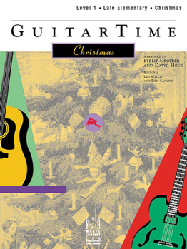 Paperback Guitartime Christmas, Level 1, Pick Style Book