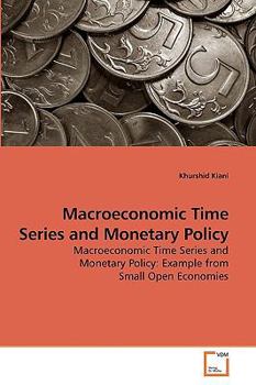 Paperback Macroeconomic Time Series and Monetary Policy Book
