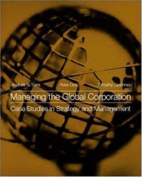 Paperback Managing the Global Corporation: Case Studies in Strategy and Management Book