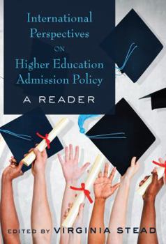 Hardcover International Perspectives on Higher Education Admission Policy: A Reader Book