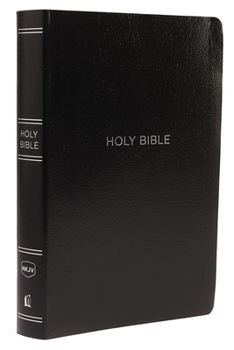 Imitation Leather NKJV, Reference Bible, Center-Column Giant Print, Leather-Look, Black, Red Letter Edition, Comfort Print [Large Print] Book