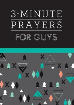 Paperback 3-Minute Prayers for Guys Book