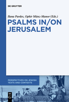 Paperback Psalms In/On Jerusalem Book