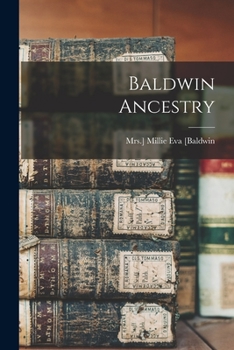 Paperback Baldwin Ancestry Book