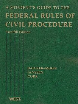 Paperback A Student's Guide to the Federal Rules of Civil Procedure Book