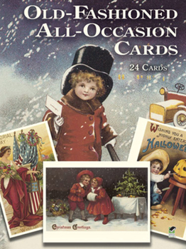 Paperback Old-Fashioned All-Occasion Cards: 24 Cards Book
