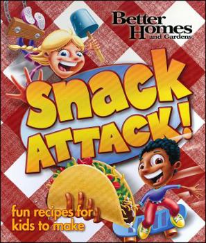 Spiral-bound Better Homes and Gardens Snack Attack! Book