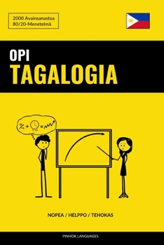 Paperback Opi Tagalogia - Nopea / Helppo / Tehokas: 2000 Avainsanastoa [Finnish] Book