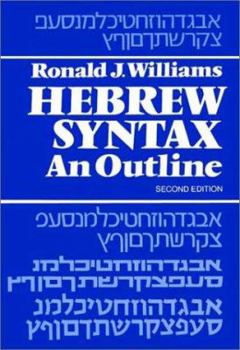 Paperback Hebrew Syntax Book