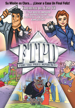DVD Fairy Tale Police Department: Case File #2 [Spanish] Book